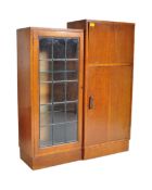 1940'S GOLDEN OAK STUDENT BUREAU BOOKCASEC CABINET