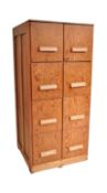 20TH CENTURY VINTAGE RETRO PEDESTAL CHEST OF DRAWERS