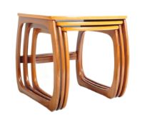 RETRO MID CENTURY TEAK G PLAN STYLE QUADRILLE NEST OF TABLES