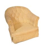EARLY 20TH CENTURY TUB CHAIR / ARM CHAIR