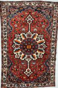 20TH CENTURY PERSIAN ISLAMIC BAKHTIAR FLOOR RUG