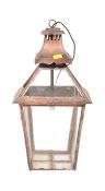 ARTS & CRAFTS COPPER PORCH LANTERN LIGHT