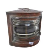 19TH CENTURY SHIP NAVIGATION LIGHT LAMP CONVERSION