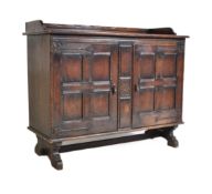 EARLY 20TH CENTURY OAK JACOBEAN REVIVAL SIDEBOARD