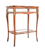 20TH CENTURY FRENCH EMPIRE REVIVAL ORMOLU BIJOUTERIE CABINET