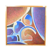 PETER BULLEN ACRYLIC ON CANVAS PAINTING - ABSRACTED NUDE