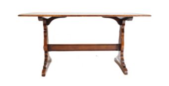 ERCOL - BRITISH MODERN DESIGNER - REFECTORY DINING TABLE