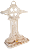 VICTORIAN COALBROOKDALE MANNER HALL STICK STAND