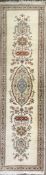 VINTAGE PERSIAN TABRIZ TABA TABAI FLOOR RUNNER RUG