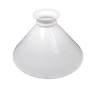 LARGE 19TH CENTURY OPALINE GLASS LIGHT SHADE