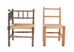 WILLIAM & MARY REVIVAL CHILDREN CHAIR AND OTHER