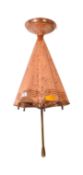 20TH CENTURY COPPER UMBRELLA STICK STAND