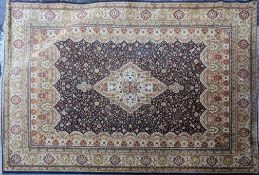 20TH CENTURY PERSIAN ISLAMIC FLOOR CARPET RUG