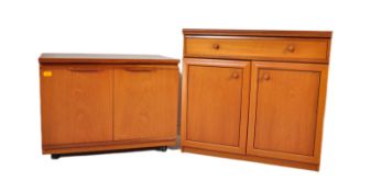 20TH CENTURY G-PLAN TEAK WOOD CABINET & ANOTHER