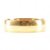 HALLMARKED 18CTGOLD BAND RING
