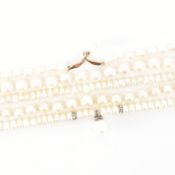 ASSORTMENT OF VINTAGE & ANTIQUE PEARL NECKLACES