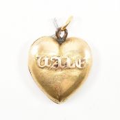 GEORGIAN ANTIQUE GOLD MOURNING LOCKET