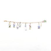 DISNEY SNOW WHITE & THE SEVEN DWARFS CHARM BRACELET
