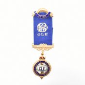 HALLMARKED 9CT GOLD MASONIC MEDAL