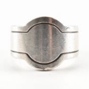 HALLMARKED SILVER DUNHILL CIGAR BAND RING