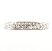 FRENCH PLATINUM & DIAMOND ETERNITY RING