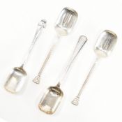 HARLEQUIN SET OF FOUR ICE CREAM SPOONS