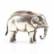 AN EDWARDIAN SILVER HALLMARKED PIN CUSHION