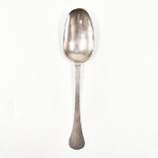 GEORGE II PROVINCIAL SILVER TREFID SPOON - EDMOND RICHARDS