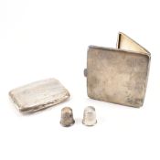 COLLECTION OF ASSORTED VICTORIAN & LATER HALLMARKED SILVER