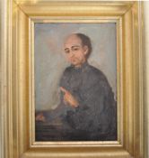 19TH CENTURY SPANISH SCHOOL OIL ON BOARD