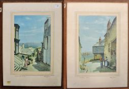 PAIR OF SIGNED COASTAL PRINTS BY HERBERT TRUMAN