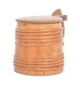 EARLY 19TH CENTURY SWEDISH SCANDINAVIAN WOODEN JUG