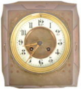 19TH CENTURY JAPY FRERES ARTS & CRAFTS WALL CLOCK