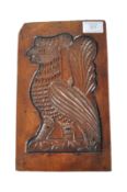 19TH CENTURY TREEN GINGERBREAD MOULD