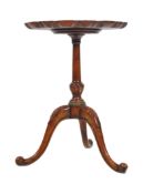 GEORGE III MANNER WINE TRIPOD TABLE