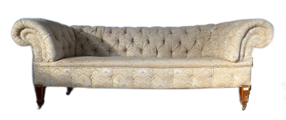 LATE 19TH CENTURY VICTORIAN TWO SEATER SOFA SETTEE