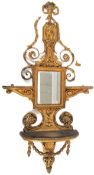 19TH CENTURY ADAM MANNER VICTORIAN GILTWOOD MIRROR