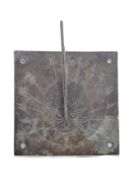 19TH CENTURY BRONZE SUNDIAL