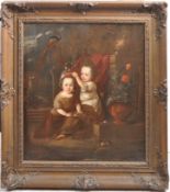 EARLY 20TH CENTURY DUTCH OIL ON CANVAS PAINTING