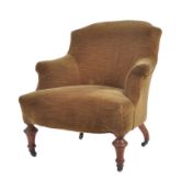 19TH CENTURY VICTORIAN WALNUT ARMCHAIR