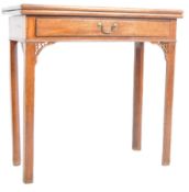 18TH CENTURY GEORGE III MAHOGANY TEA TABLE