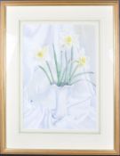 WATERCOLOUR A STUDY IN WHITES - DOFFLA A BENNETT