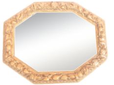 18TH CENTURY GILT GESSO FRAMED OCTAGONAL MIRROR