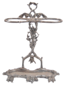 19TH CENTURY CAST IRON NATURALISTIC STICK / UMBRELLA