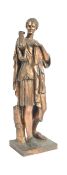 19TH CENTURY BRONZE FIGURINE OF DIANE DE GABIES