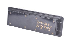 ORIGINAL WWII JOHN BELL SIGNED LANCASTER BOMBER FUSE BOX