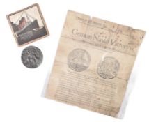 RMS LUSITANIA - WWI FIRST WORLD WAR SINKING MEDAL
