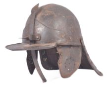 19TH CENTURY COPY OF A LOBSTER-TAILED POT HELMET