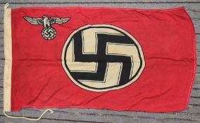 WWII SECOND WORLD WAR NSDAP NAZI PARTY FLAG