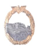 WWII SECOND WORLD WAR GERMAN KRIEGSMARINE S-BOAT BADGE